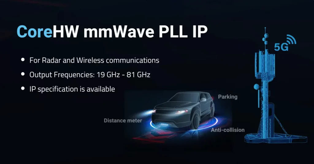 CoreHW mmWave PLL IP
